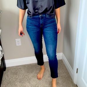 HUDSON Nico Midrise Super Skinny Jean size 28